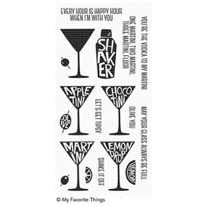 My Favorite Things Martini Time Stamp Set