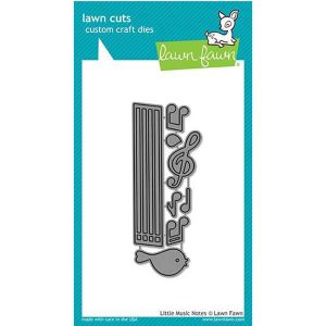 Lawn Fawn Little Music Notes Lawn Cuts