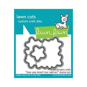 Lawn Fawn How You Bean? Star Add-On Lawn Cuts