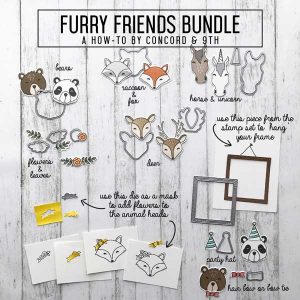 Concord & 9th Furry Friends Stamp Set class=