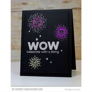 My Favorite Things You Wow Me stamp set class=