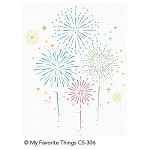 My Favorite Things Fireworks Stamp Set class=
