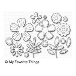 My Favorite Things Stitched Blooms Die-namics