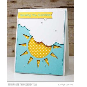 My Favorite Things Sunshine Shaker Die-namics class=