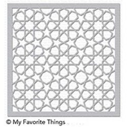 My Favorite Things Geometric Stars Stencil