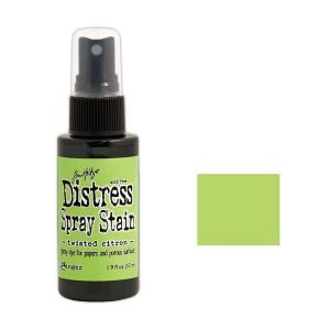 Tim Holtz Distress Spray Stain – Twisted Citron class=