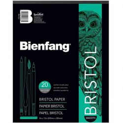 Bienfang Bristol Paper Pad - Smooth Finish