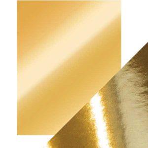 Tonic Studios Craft Perfect Mirror Card High Gloss - Polished Gold