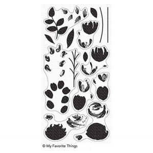 My Favorite Things Painted Prints Stamp Set