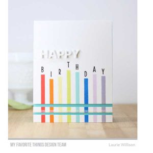 My Favorite Things Happy Birthday Candles Stamp Set class=