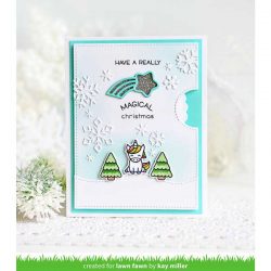 Lawn Fawn Say What? Christmas Critters Stamp Set