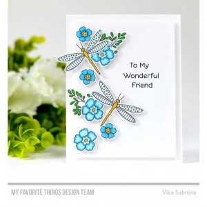 My Favorite Things Fluttering Friends Stamp Set class=
