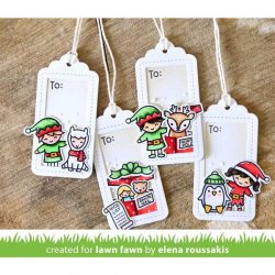 Lawn Fawn Say What? Gift Tags Lawn Cuts