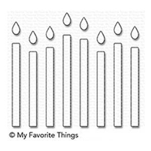 My Favorite Things Happy Birthday Candles Die-namics