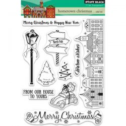 Penny Black Hometown Christmas Clear Stamp Set