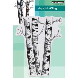Penny Black Birches Cling Stamp