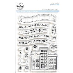 Pinkfresh Studio Home for the Holidays Stamp Set