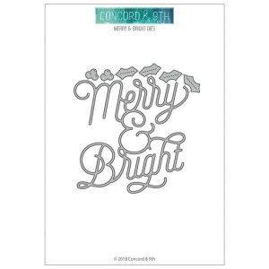 Concord & 9th Merry & Bright Dies