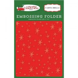 Carta Bella Christmas Magic Embossing Folder