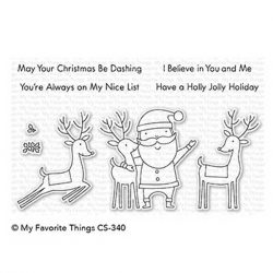 My Favorite Things Santa & Friends Stamp Set