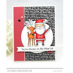 My Favorite Things Santa & Friends Stamp Set