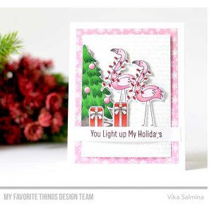 My Favorite Things Festive Flamingos Stamp Set class=