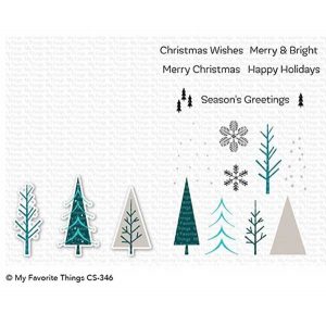 My Favorite Things Trio of Trees Stamp Set class=