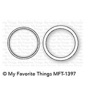 My Favorite Things Mini Circle Shaker Window & Frame Die-namics