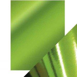 Tonic Studios Craft Perfect Mirror Card High Gloss – Emerald Green