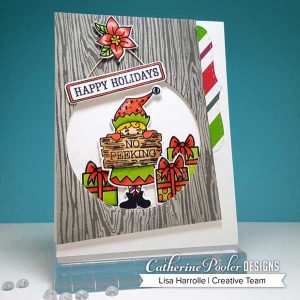 Catherine Pooler Santa Approved Stamp Set class=