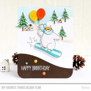 My Favorite Things Ready, Set, Snow Stamp Set class=