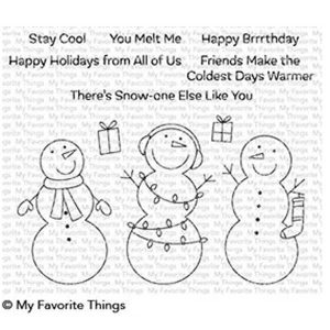My Favorite Things Frosty Friends Stamp Set