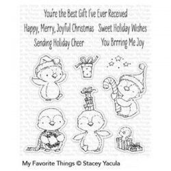 My Favorite Things Sweet Holiday Penguins Stamp Set