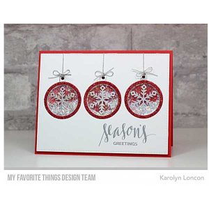 My Favorite Things Circle Trio Shaker Window & Frame class=