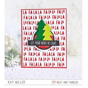 Neat & Tangled Fa La La Cover Plate Die class=