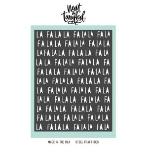 Neat & Tangled Fa La La Cover Plate Die