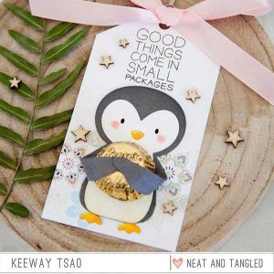Neat & Tangled Penguin Treat Holder Die class=