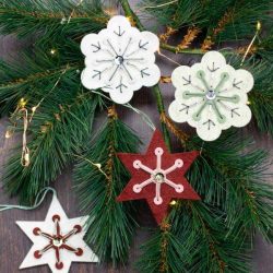 Neat & Tangled Snowflake Stitching Dies