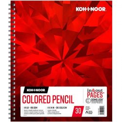 Koh-I-Noor Colored Pencil Pad - 9"x12"