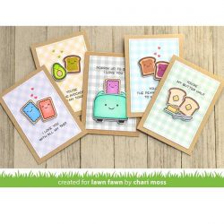 Lawn Fawn Let’s Toast Stamp Set