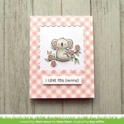 Lawn Fawn I Love You (calyptus) Stamp Set
