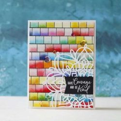 Waffle Flower Color Swatches Stamp Set