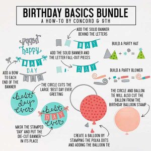 Concord & 9th Birthday Basics Dies class=