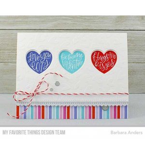 My Favorite Things Heart Trio Shaker Window Die-namics class=