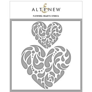 Altenew Flowing Hearts Stencil