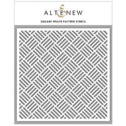 Altenew Square Weave Pattern Stencil