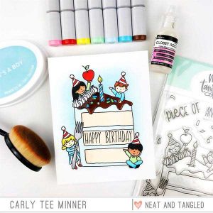 Neat & Tangled Piece of Cake Stamp Set class=