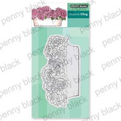 Penny Black Rose Garden Stamp