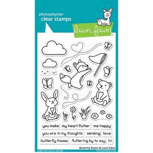 Lawn Fawn Butterfly Kisses Stamp Set