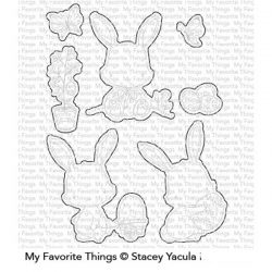 My Favorite Things Easter Bunnies Die-namics